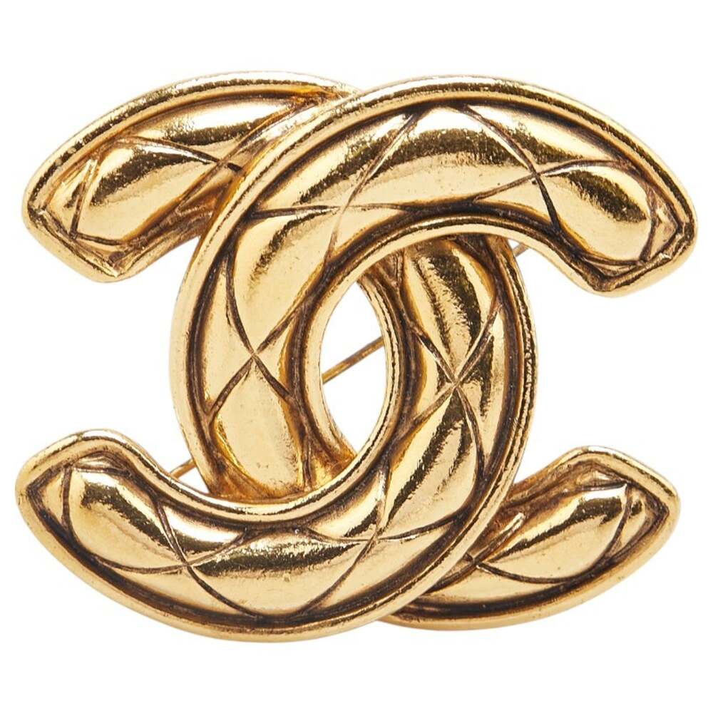 Chanel Cc Logo Brooch Metal #228837C85B